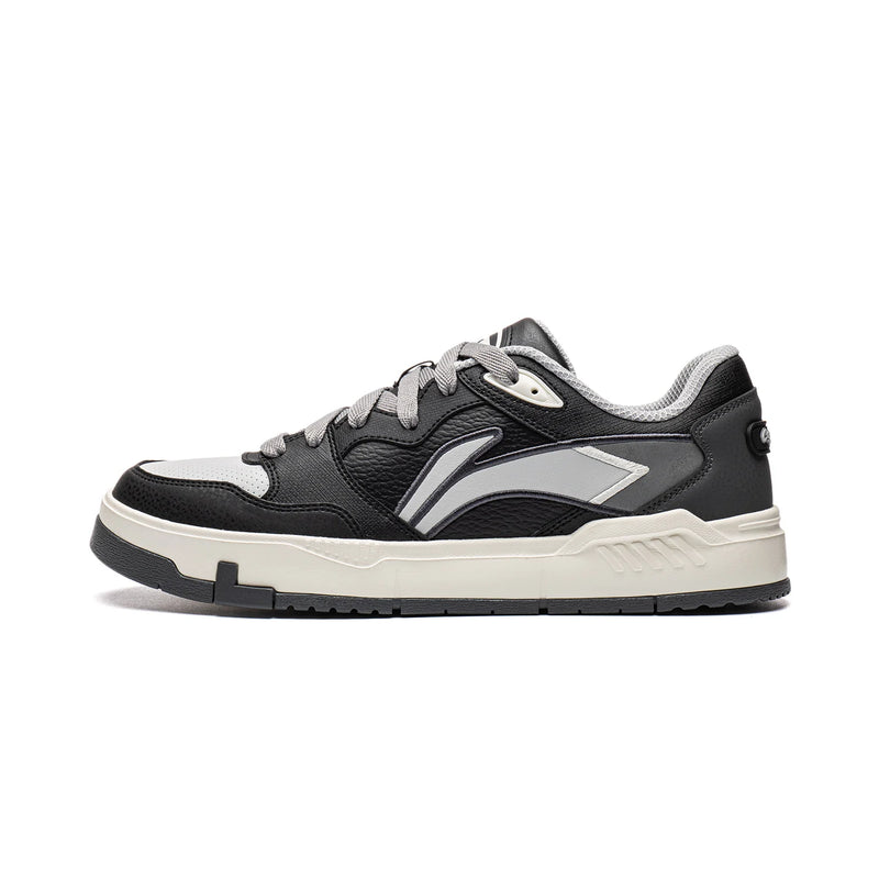 ស្បែកជើងបុរស Li-Ning COMMON 80S Lifestyle ទន់ ស្រួល ស្រាល ស្បែកជើងកីឡា LiNing Classic Casual AGCW231