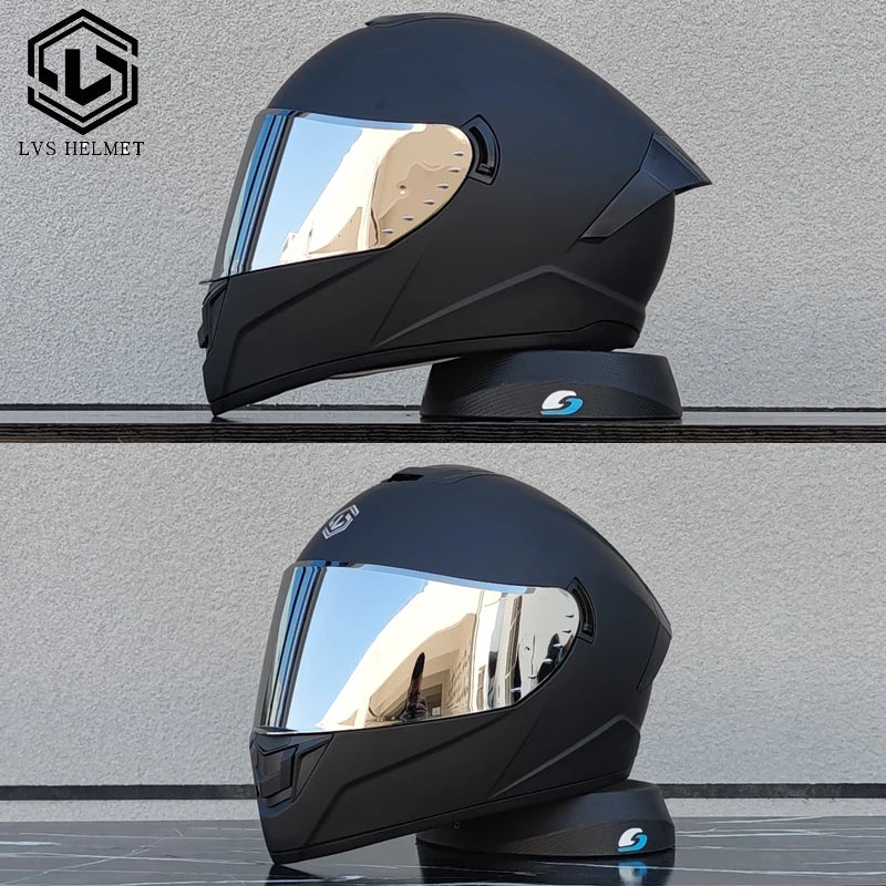 Motorcycle Helmets for Men and Women Wear Double Lens Locomotive Helmets Cascos Para Capacete Da Motocicleta