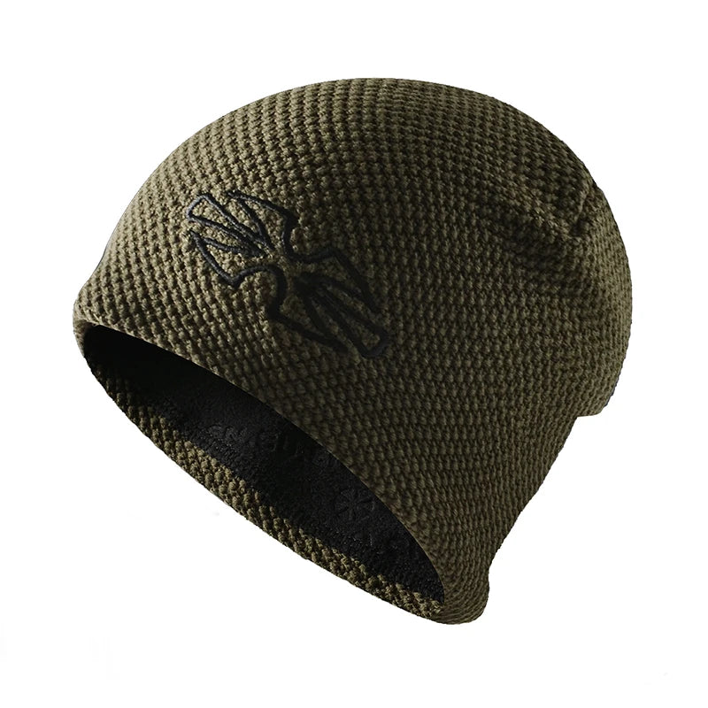 Winter Personality Hats Knit Cap Outdoor Sports Cycling Cold Cap Hat Headgear Warm In The Fall and Winter Thickened Windproof