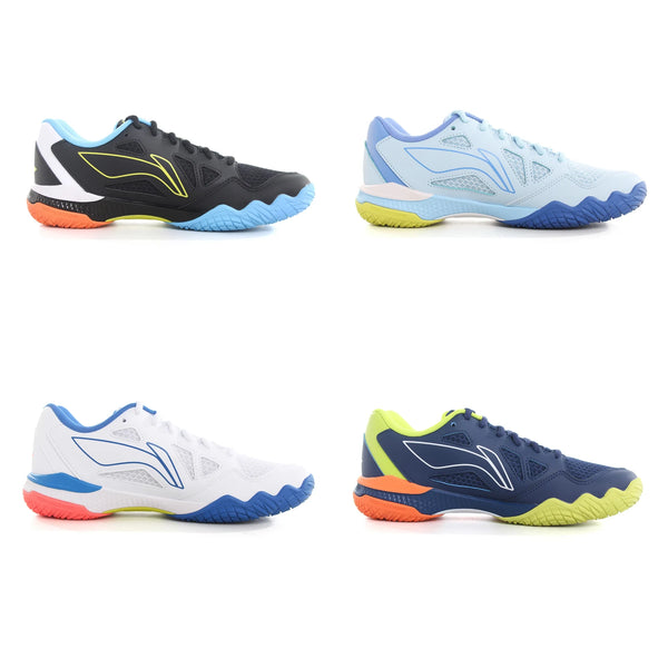 ស្បែកជើងវាយសី Li-Ning Unisex HALBERD STRIKE មានខ្យល់ចេញចូលបានល្អ ស្បែកជើងកីឡាហ្វឹកហាត់ LiNing សម្រាប់បុរស និងស្ត្រី AYTV021