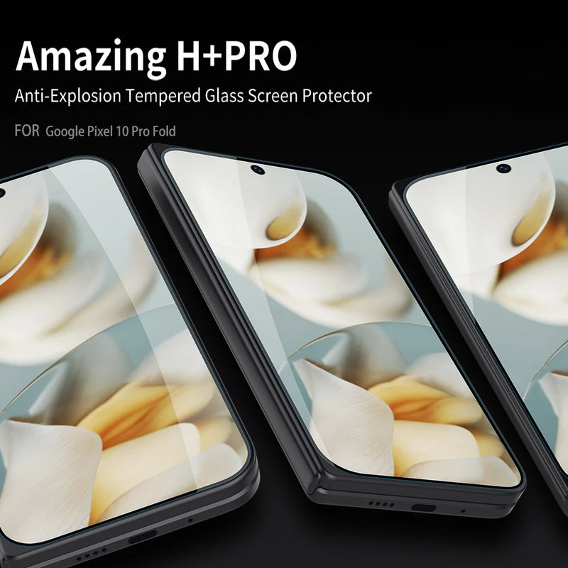 NILLKIN For Google Pixel 10 Pro Fold Screen Protector H+Pro Clear Explosion-proof Tempered Glass Film For Pixel 10 Pro Fold Film