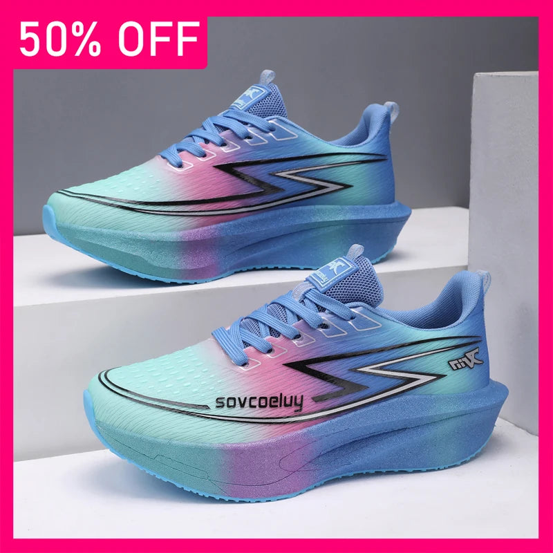 Unisex Sports Shoes Professional Running Anti Slip Cushioning Rebound Training Shoes Youth Outdoor Mesh Fitness Shoes for Men