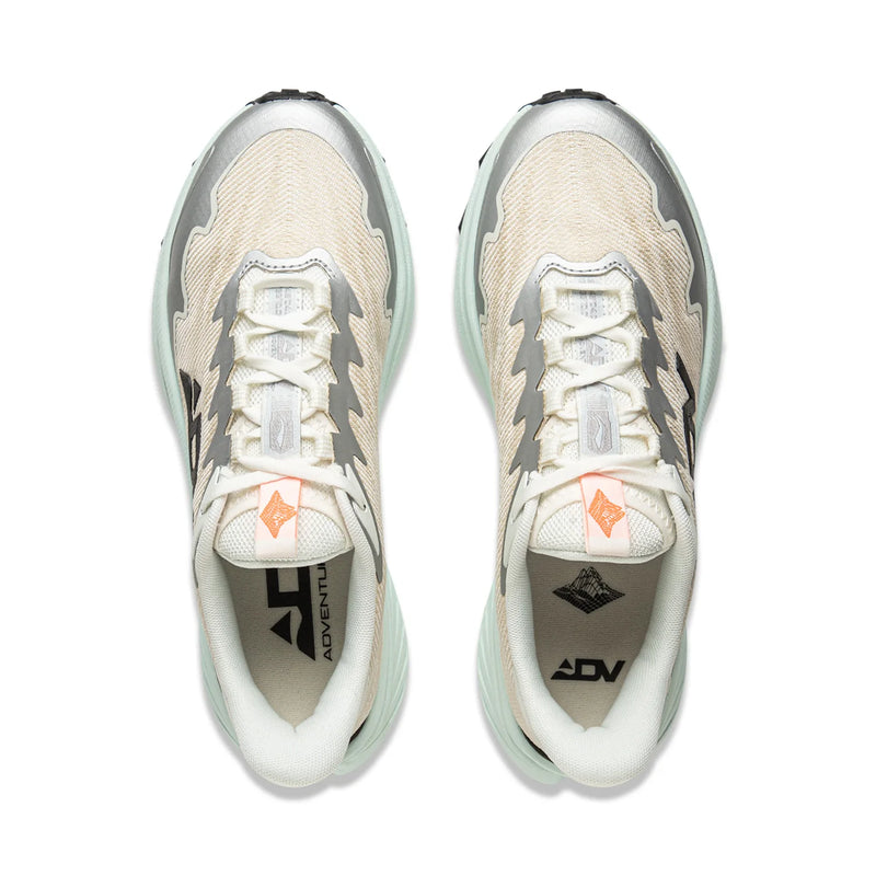 ស្បែកជើងរត់លើផ្លូវលំ Li-Ning សម្រាប់នារី BEN XIAO LN DWR ធន់នឹងទឹក មានខ្យល់ចេញចូលបានល្អ ស្បែកជើងកវែងឡើងភ្នំ LiNing ARNV016