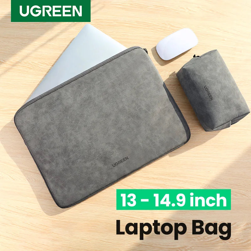 UGREEN Laptop Bag For Macbook Pro Air 13.9 14.9 Inch Sleeve Case For HP Lenovo iPad Waterproof Notebook Cover Carry Bag