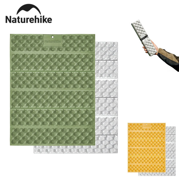 Naturehike 2025 New Ultra-Lightweight Moisture-Resistant Dust-Proof 6-Fold Egg-Nest Pad Portable High-Resilience Camping Mat