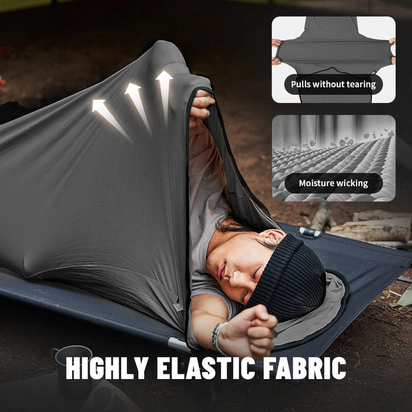 Naturehike Sleeping Bag Liner Ultralight Mummy Sleeping Bag Liner Travel Hotel Sheet Outdoor Hiking Camping Sleeping Bag Liner