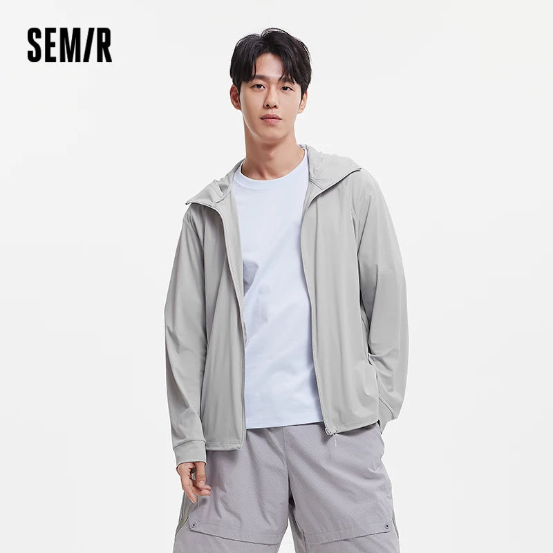 Semir Unisex UV Clothing 2026 UV Protection Ice Silk Lightweight Tops Outdoor Fishing Casual Style Soft Breathable