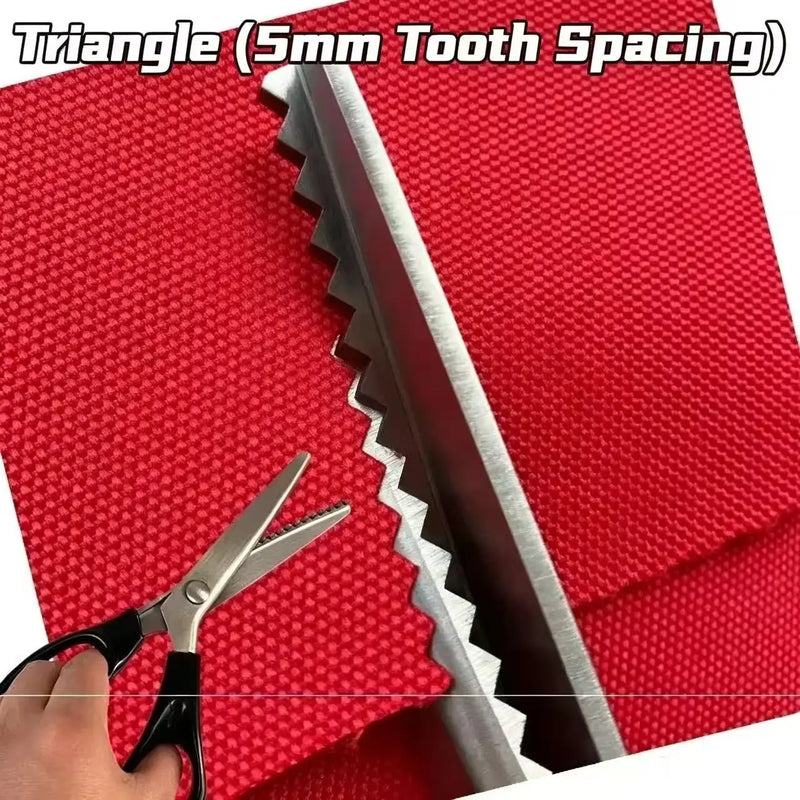 Professional Pinking Shears Stainless Steel Zig Zag Scissors for Fabric Sewing Dressmaking Quilting for Tailors Sewers DIY