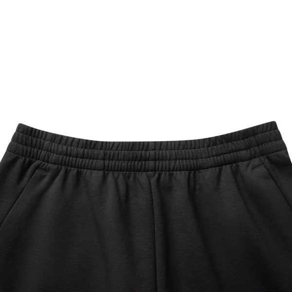 ខោហាត់ប្រាណបុរស Li-Ning ប៉ាក់ទន់ស្រួលចង្កេះអាចលៃតម្រូវបានពណ៌ខ្មៅ ខោកីឡាហាត់ប្រាណ LiNing AKLVA39