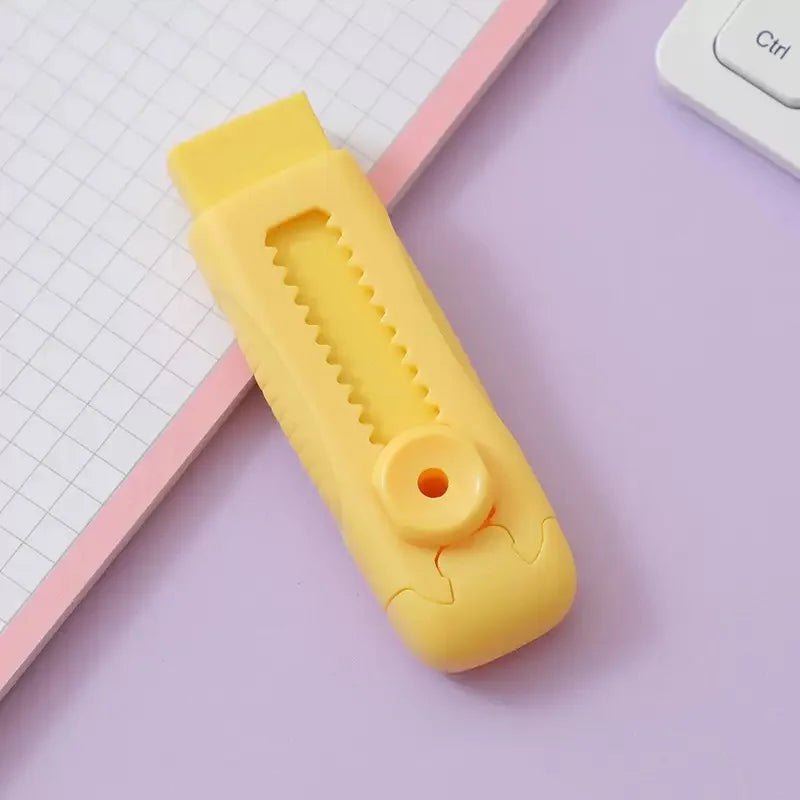 Push Pull Eraser for Children and Elementary School Students, Pencil Eraser Without Debris, Push-Pull Lock Eraser, Stationery