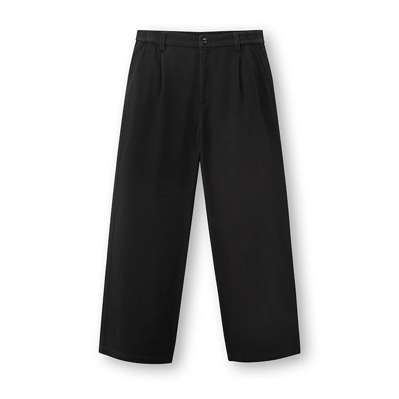 Semir Men Casual Pants Brushed Fabric Versatile Loose Fit Straight Leg 2026 New Winter Daily Wear Urban Casual Style