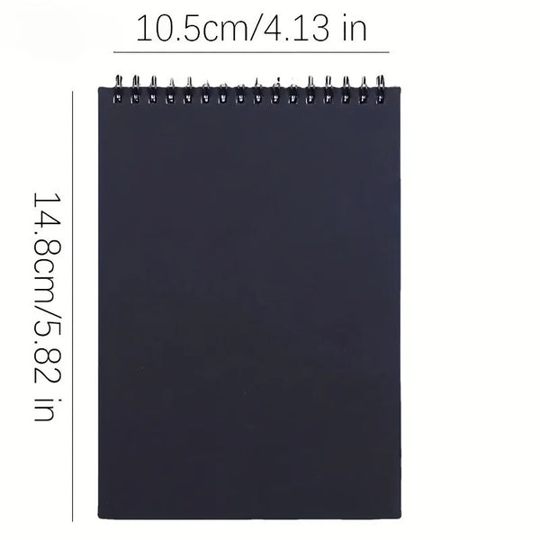 1PC Thick Square Sketchbook,Art Drawing Paper Sketch Pad for Drawing,Sketching book with Spiral Binding,5.82inch x 4.13inch