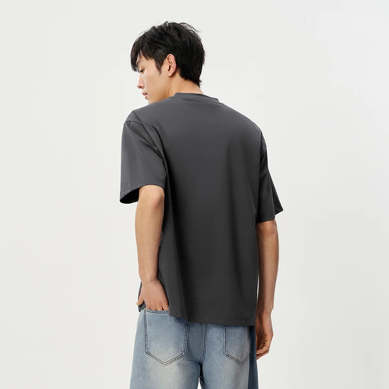 Semir Men Tshirt Cool Feeling Quick Dry Knit Casual Fashion 2026 Summer Lightweight Comfortable Daily Street Wear Top