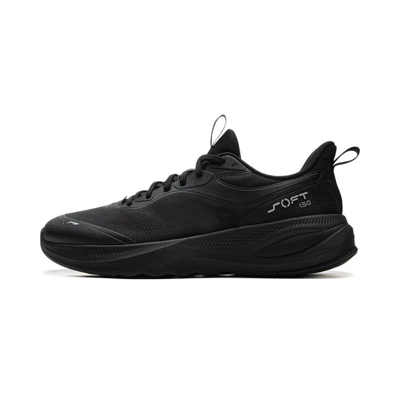 ស្បែកជើងបុរស Li-Ning SOFT GO 2 V4 របៀបរស់នៅ COMFOAM ទន់ មានផាសុកភាព មានខ្យល់ចេញចូលបានល្អ ស្បែកជើងប៉ាតាទាន់សម័យ AGLV091