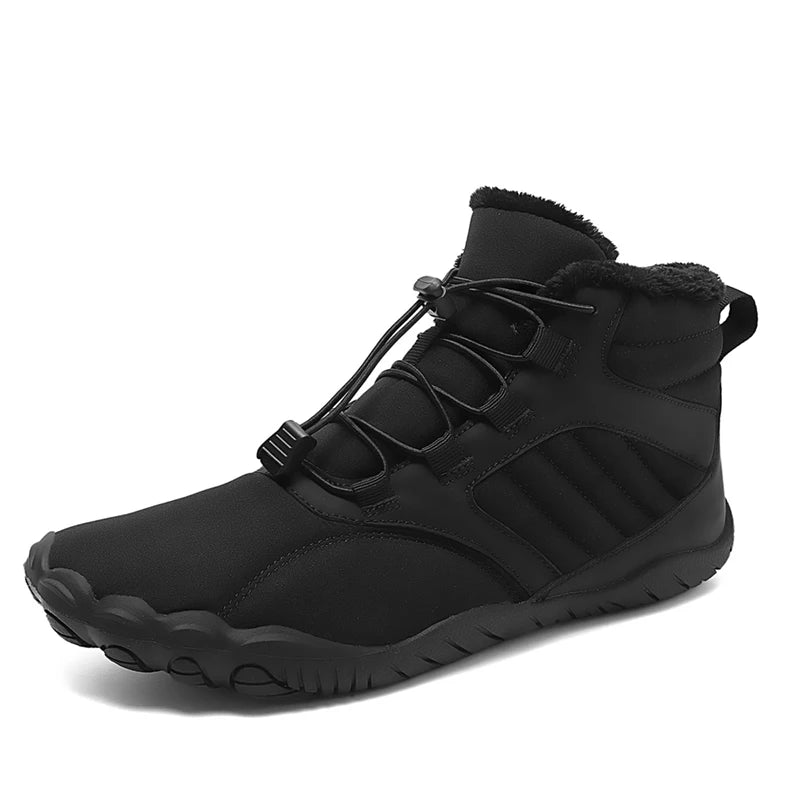 Winter Plush Ankle Snow Boots Men Warm Shoes Snowboots Cotton Shoes Size 35-48 Unisex Dropshipping