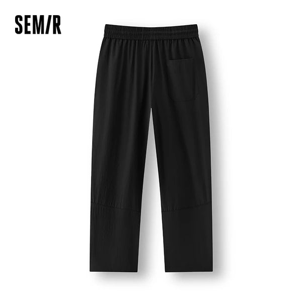 ខោបុរស Semir មុខងារឆ្នាំ ២០២៦ មានហោប៉ៅច្រើន ខ្សែរ៉ូតចំហៀង ត្រង់ រចនាប័ទ្មទីក្រុង ធម្មតា ទន់ មានផាសុកភាព ពាក់ប្រចាំថ្ងៃ