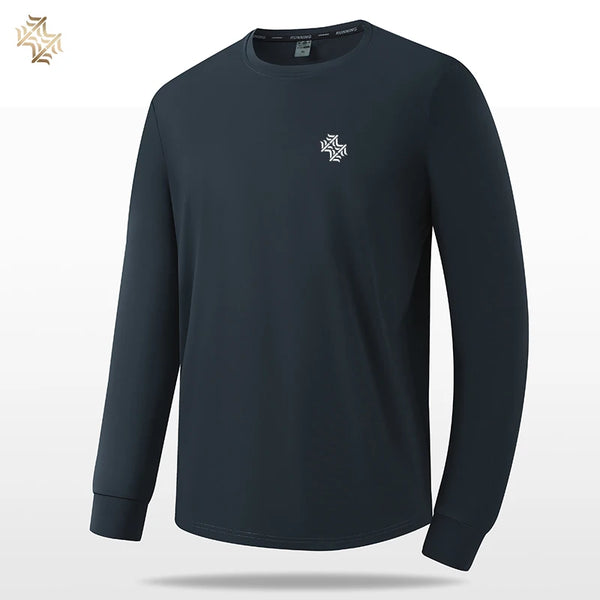 SBWL High Quality New Men's/Women's Outdoor Running Mountaineering Hiking Sports Leisure Breathable Loose Long Sleeve T-Shirt