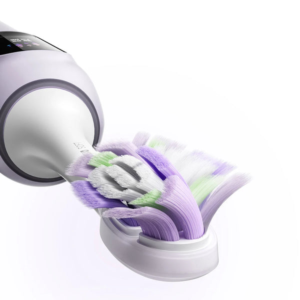 ច្រាសដុសធ្មេញអគ្គិសនី MIJIA Sonic Vibration Pro, ឆ្លាតវៃ ៤ របៀប, ថ្មប្រើបានយូរ, ការពារទឹក IPX8, អេក្រង់ LED និងសោរសម្រាប់ធ្វើដំណើរ