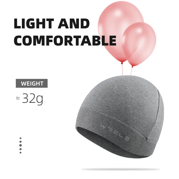 WRELS Thermal Winter Cycling Cap Small Hat Warm Motocycle Riding Hat Ear Protection Head Cover Windproof Ski Cap Outdoor