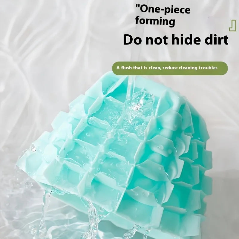 1PC Quick-freeze Silicone Ice Tray, Makes Perfectly Shaped Ice Cubes for Juices, Ice Buckets Fruit Juice Accessory, ice mold