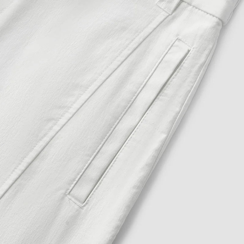 Semir Women Pants Woven 2026 Soft Drape Wide Leg Elastic Waist Commuter Urban Casual Everyday Style Soft Comfortable Daily