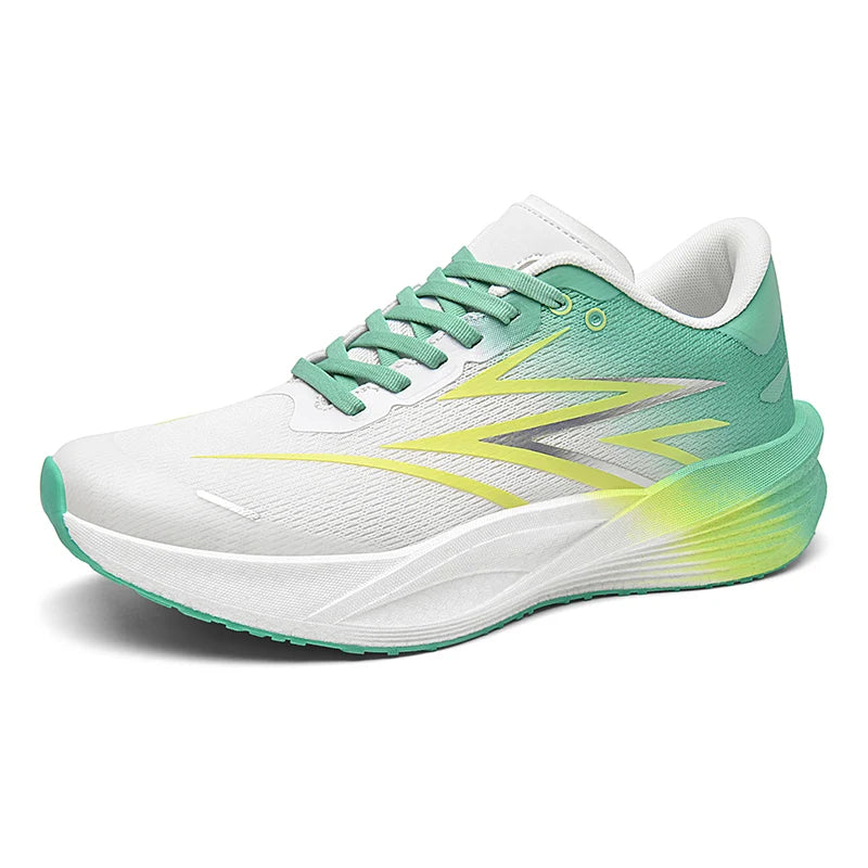 Men's light racing running shoes spring summer soft-sole outdoor walking casual sneakers students breathable speed sports shoes