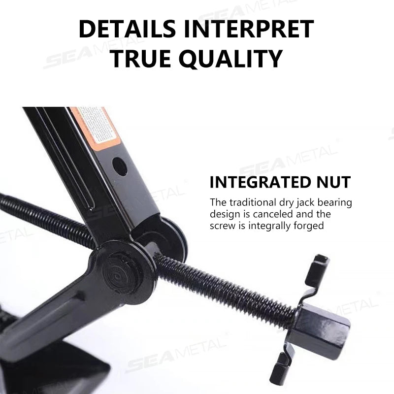 SEAMETAL Car Universal Crank Handle Car Jack Handle Lever Labor-saving Wrench Tool with CAR Tools for Car Mounted Accessories