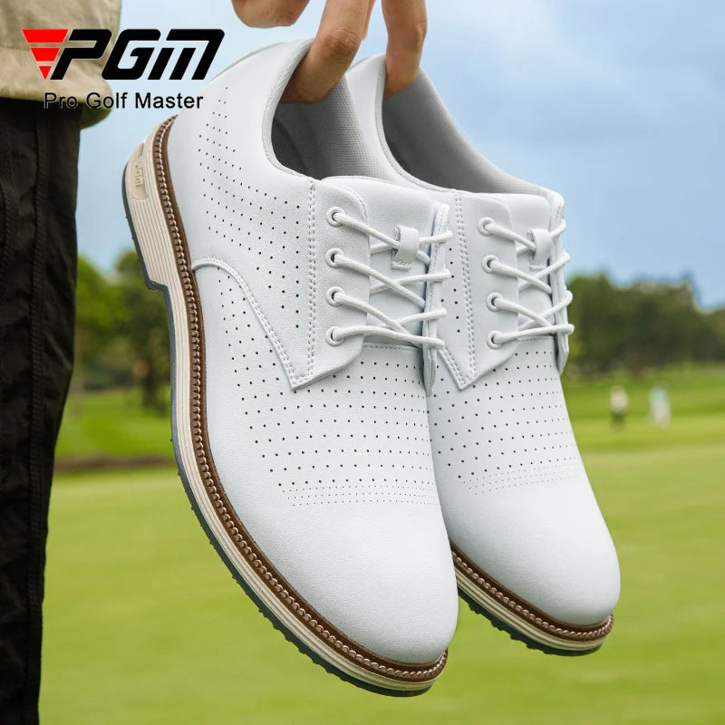 PGM Golf Shoes Men's Casual Sports Shoes Heat Dissipation, Breathability, and Anti Slip Nails XZ464