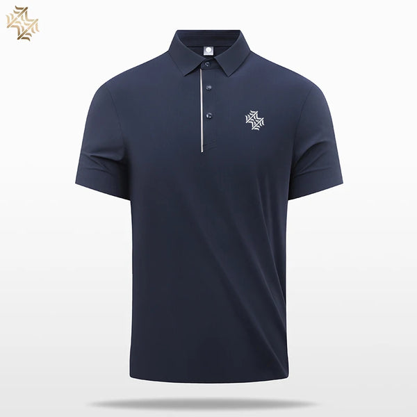 SBWL Seamless Process High Quality Men's Outdoors Casual Tennis T-Shirt Golf POLO Shirt Quick Drying Business Casual POLO Shirt