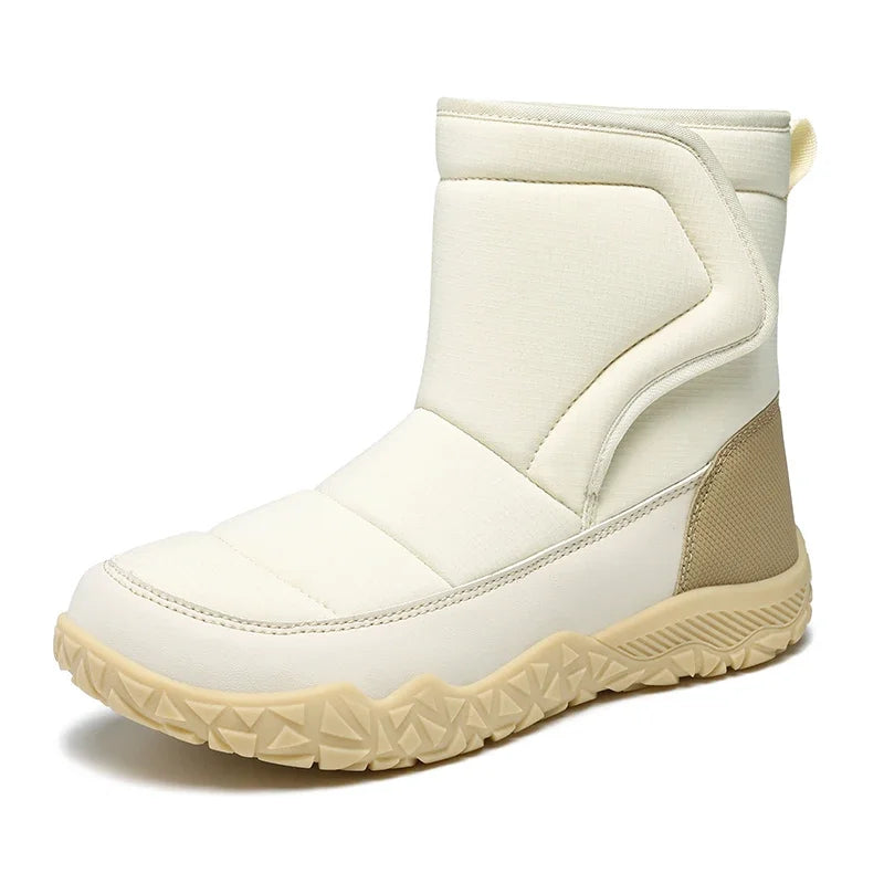 Plus Big Size 50 51 52 53 Winter Wide Toe Box Snow Boots Insulated Boots Warm Fleece Lined Anti-Slip Outdoor Cold Weather Boots