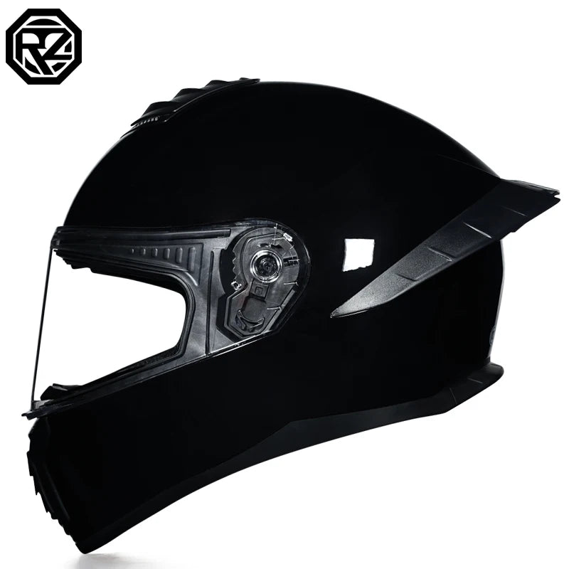 Virtue Motorcycle Helmet Men and Women Summer DOT Anti-fog ECE Helmet Full Cover Four Seasons Universal Winter Warm Personality