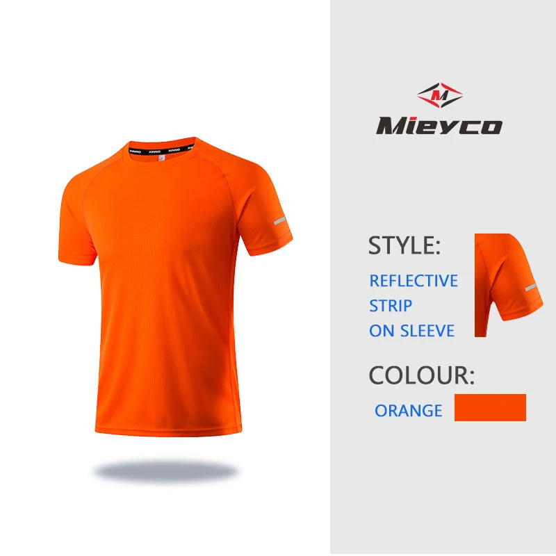 2026 Men's Short Sleeve Compression Shirt Quick Dry O-Neck Thin Rash Guard Workout Gym Running Base Layer Athletic Undershirt