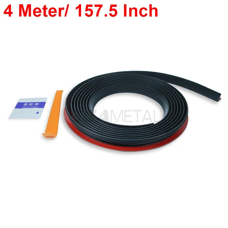 SEAMETAL Rubber Car Window Seal Strip V Shape Auto Side Window Lift Filler Sealing Strips Car Sealant Protector Strip Soundproof