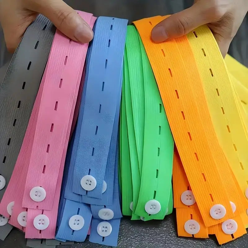 30pcs Adjustable Buckle Straps – Roll-up Clothing Storage, Luggage & Drawer Space Savers, Wardrobe Organizer