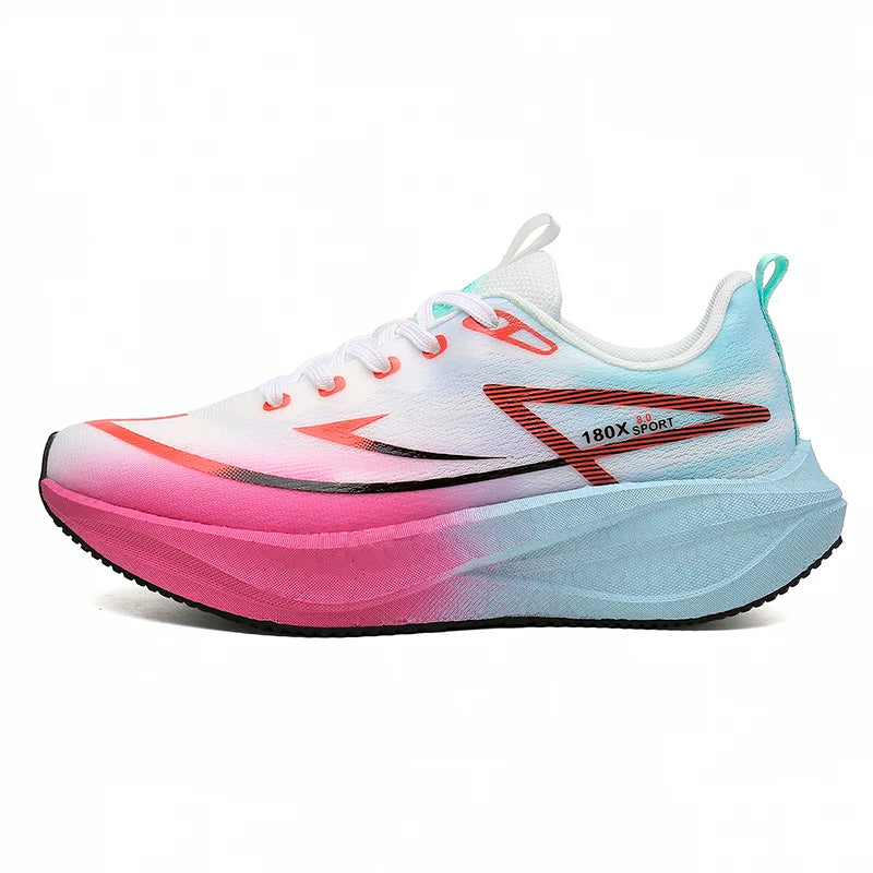 Unisex Sports Shoes Breathable Light Mesh Professional Running Training Shoes New Fashionable Lace Up Comfortable Fitness Shoes