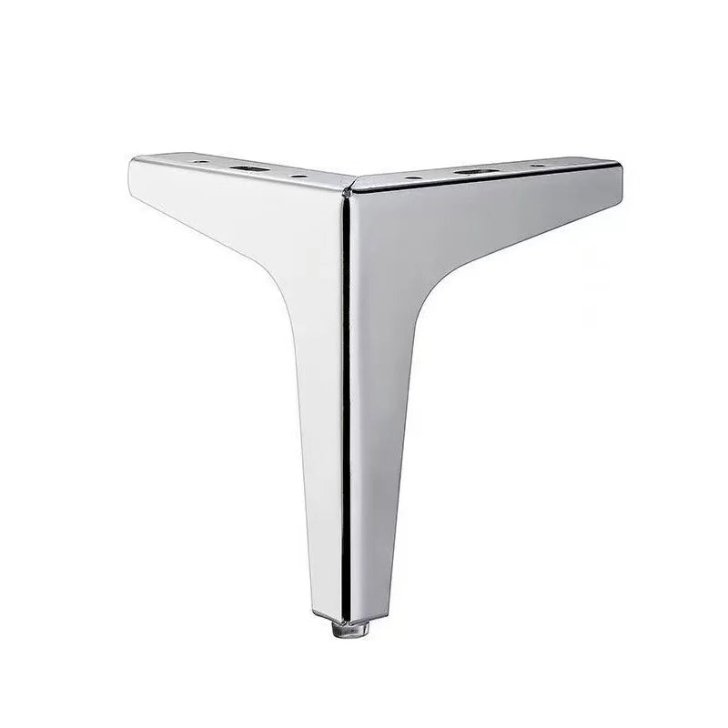 4PCS Trident-Legged Metal Furniture Support Legs for Sofa TV Cabinet Coffee Table Bathroom Cabinet Bed - Right Angle Versatile L