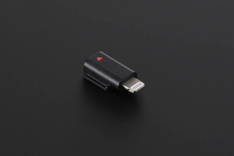 DJI Mic 3 Mobile Phone Adapter (Lightning) to Apple mobile devices with a Lightning port for audio recording