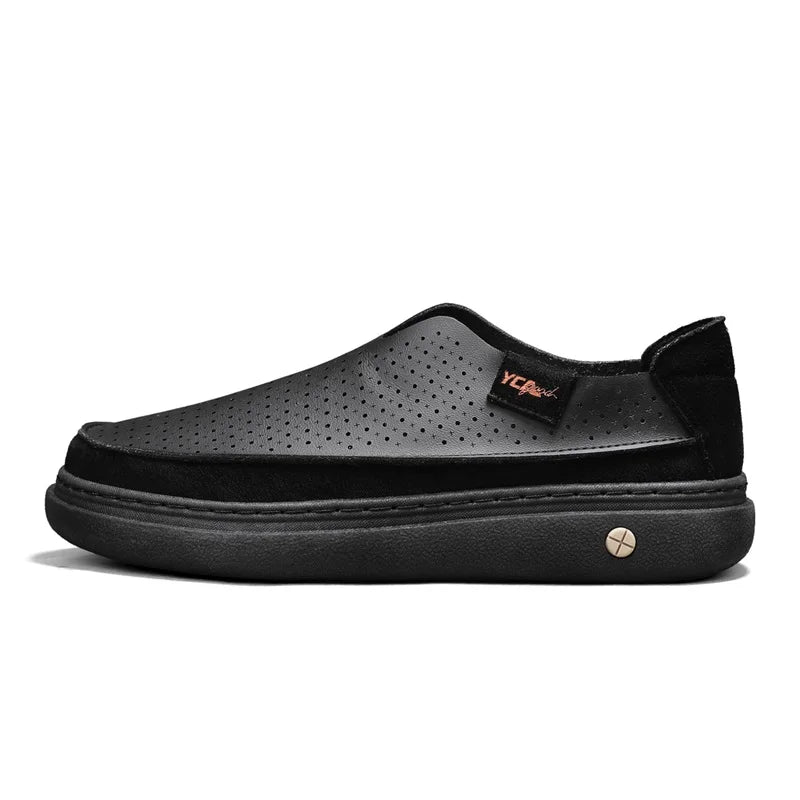 Men Casual Shoes Summer Light Breathable Comfortable Soft Soled Versatile Walking Shoes New Slip on Outdoor Fashion Casual Shoes