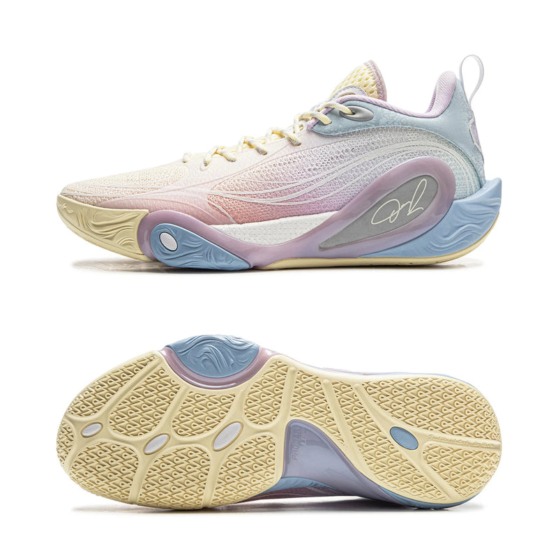 ស្បែកជើងបាល់បោះបុរស Li-Ning WADE DLO 1 លើទីលាន BOOM ទម្ងន់ស្រាល ស្រូបយកឆក់ ទ្រទ្រង់លំនឹង ស្បែកជើងប៉ាតា ABPV009