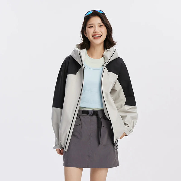 អាវក្រៅបុរស Semir ការពារទឹក ការពារខ្យល់ មានមួក ខ្យល់ចេញចូលបាន ប្រើប្រាស់បានយូរ ងាយស្រួលពាក់ក្រៅផ្ទះ ធម្មតា រដូវស្លឹកឈើជ្រុះ ពាក់ប្រចាំថ្ងៃ 2026