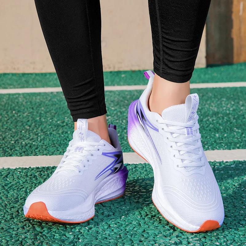 Lovers light outdoor running shoes four seasons thick-sole casual sports shoes fashion men women's classic breathable sneakers