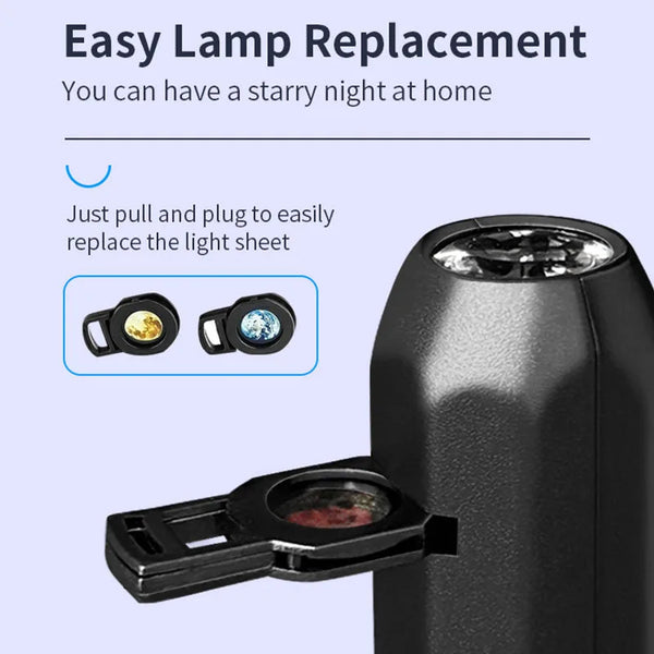ភ្លើងបញ្ចាំង USB អាចបង្វិលបាន ចង្កៀងបញ្ចាំងរូបភាព Halloween Christmas Projector LED លលាដ៍ក្បាលខ្មោចល្ពៅ សម្រាប់ពិដានពិធីជប់លៀង
