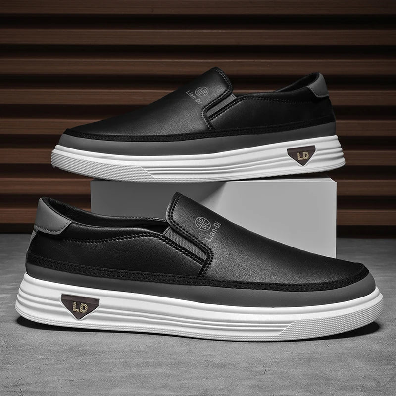 Men's casual shoes four season plus size youth Joker tide shoes Korean student flat shoes soft sole comfort outdoor fashion shoe