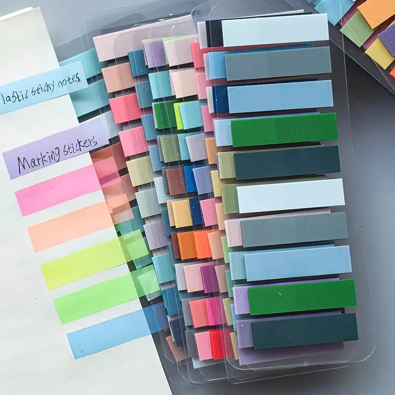 200-3600Sheets Transparent Index Creative Memo Pads Office School Stationery Self-Adhesive Stickers Posted It Sticky Note Pads
