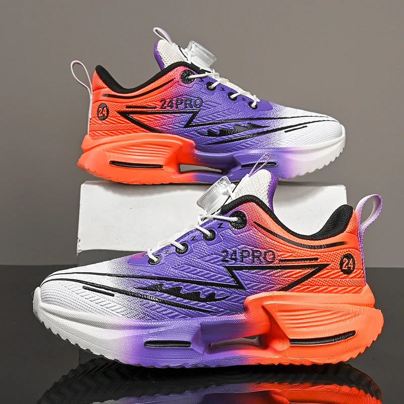 Childrens Sports Shoes 2025 Autumn New Ultra Light Cushioned Sneakers Outdoor Training Flat Comfortable Running Shoes for Kids