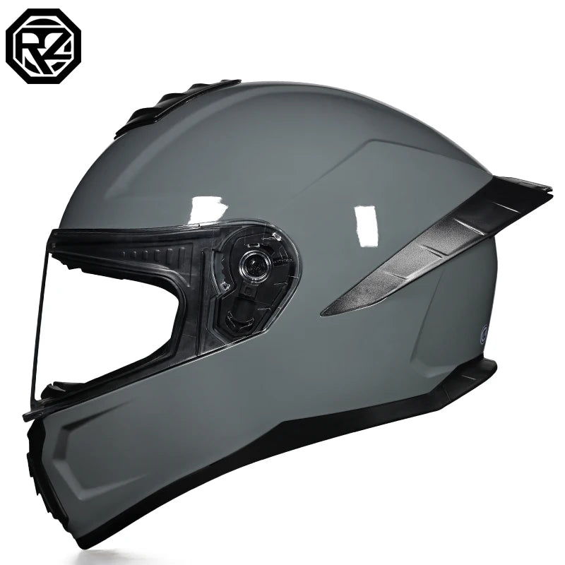 Virtue Motorcycle Helmet Men and Women Summer DOT Anti-fog ECE Helmet Full Cover Four Seasons Universal Winter Warm Personality