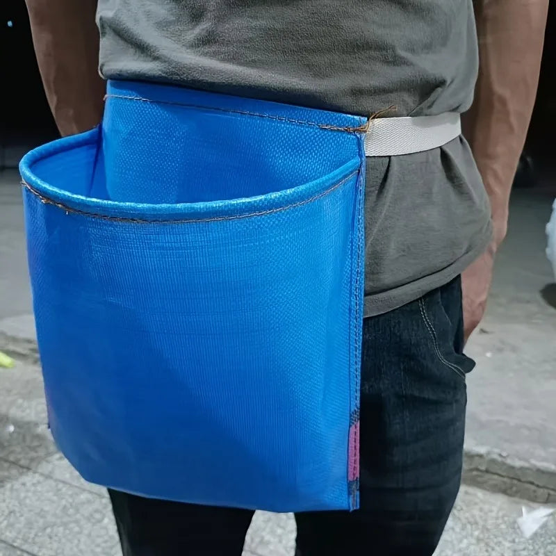 1pc Large-Capacity Fruit Picking Apron- Heavy Duty PE Apron, Easy to Clean Design,Suitable for  Home Gardeners And Farmers .