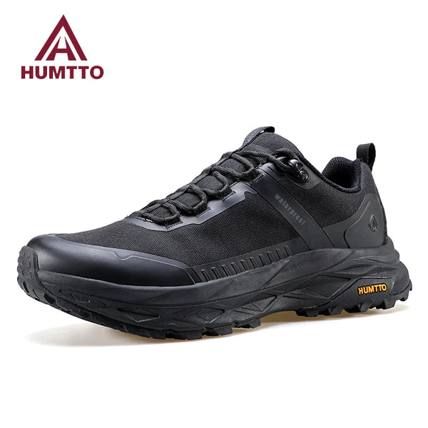 HUMTTO Hiking Shoes Luxury Designer Sneakers Men Breathable Trekking Men's Sports Shoes Outdoor Running Sneaker Trainers Boots