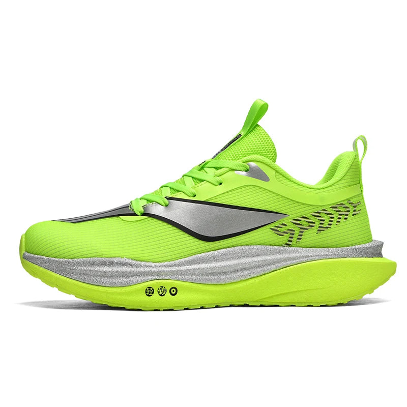 Unisex Sports Shoes Fashion Mesh Breathable Light Road Running Shoes Summer New Cushioning Anti Slip Thick Soled Training Shoes