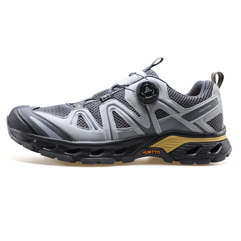 HUMTTO Lightweight Hiking Shoes for Men Breathable Outdoor Men's Sports Shoe Shock-absorbing Trekking Boots Anti Slip Sneakers